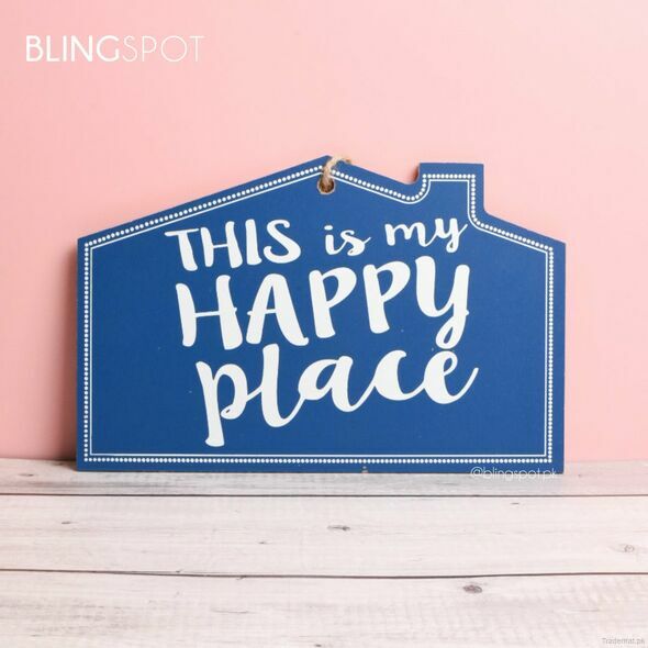This Is My Happy Place - Wall Hanging, Wall Hangings - Trademart.pk