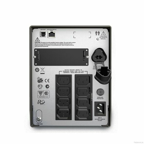 APC Smart-UPS 1500VA LCD 230V (SMT1500I), Parallel UPS - Trademart.pk