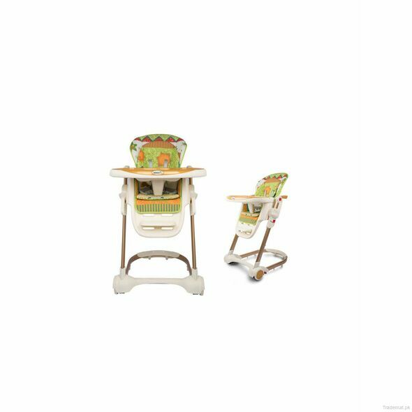 Junior Highchair Printed Green, High Chair & Booster Seat - Trademart.pk