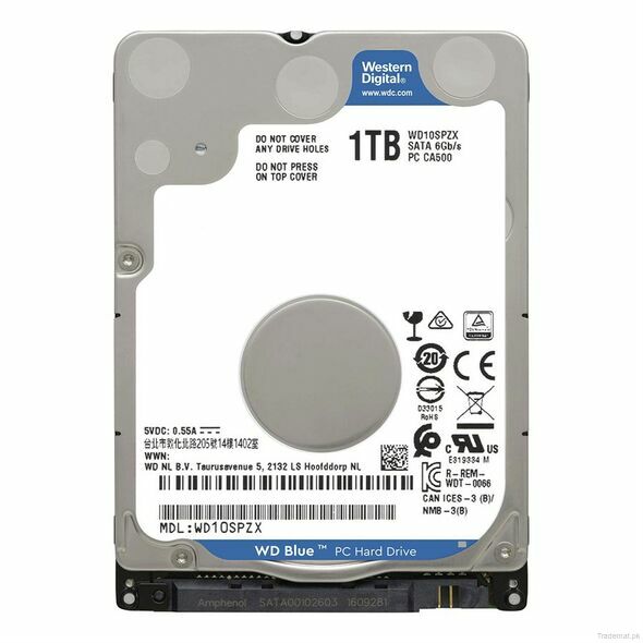 WD Blue 1TB Laptop Hard Disk Drive – 2.5 Inch – (Pulled-Out), Hard Disk Drive - Trademart.pk