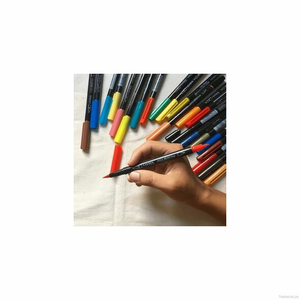 Lyra Aqua Brush Dual Tip Watercolor Brush Markers, Color Markers - Trademart.pk