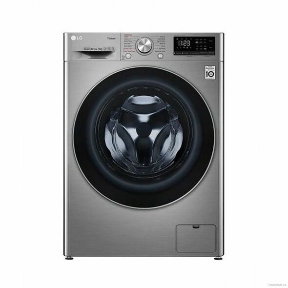 LG Front Load Fully Automatic Washing Machine 9KG F4V5VYP2T, Washing Machines - Trademart.pk