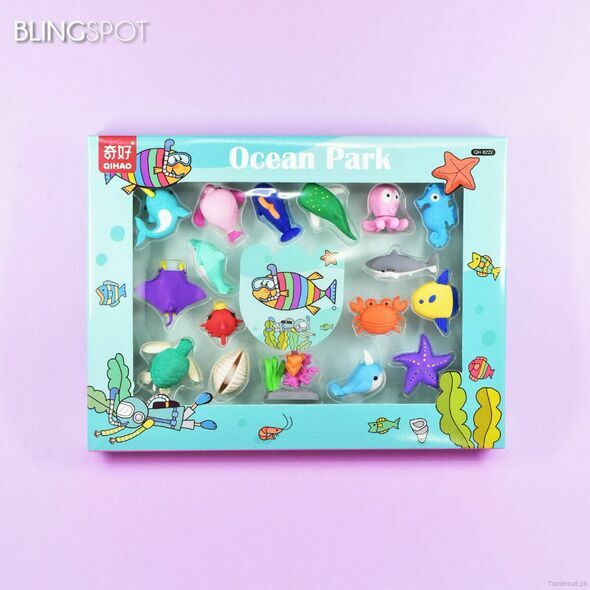 Ocean Park - Eraser Set, Erasers - Trademart.pk