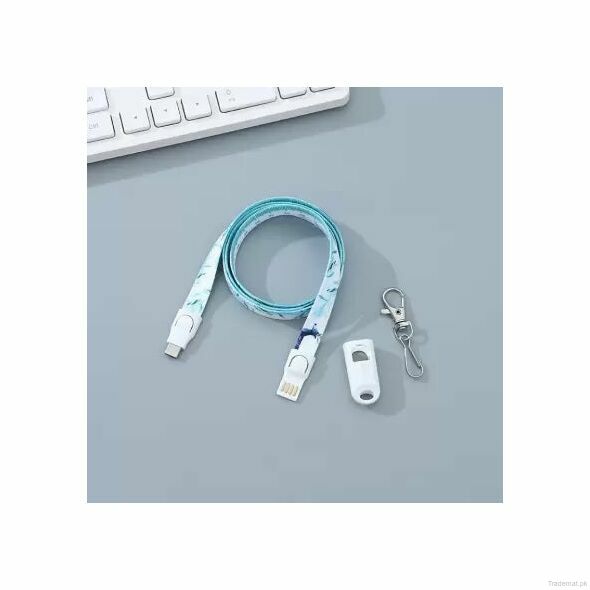 Type-C Charging Cable Lanyard, Data Cables - Trademart.pk