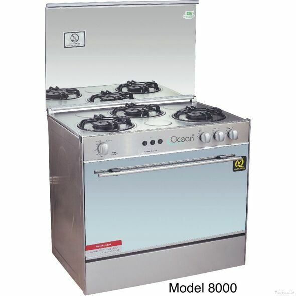 Ocean Single Door 3 Burners Cooking Range WCI-8000, Cooking Ranges - Trademart.pk