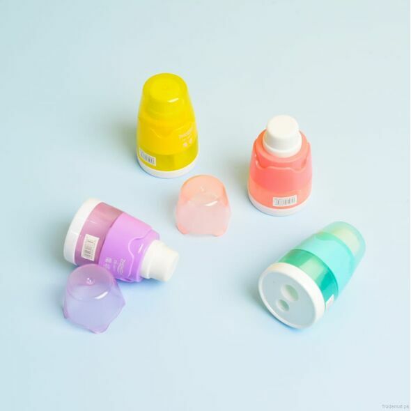 Candy Color Sharpener & Eraser ( 2 in 1 ), Erasers - Trademart.pk