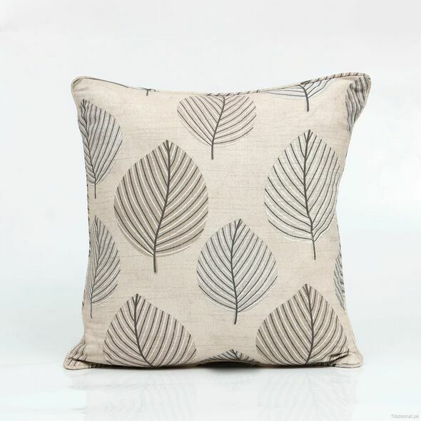 Palm Leaf Throw Cushion Cover, Cushion Covers - Trademart.pk