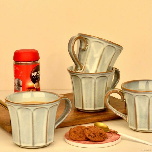 American Coffee Mugs - Tea Mugs - Caramel Blue, Mugs - Trademart.pk