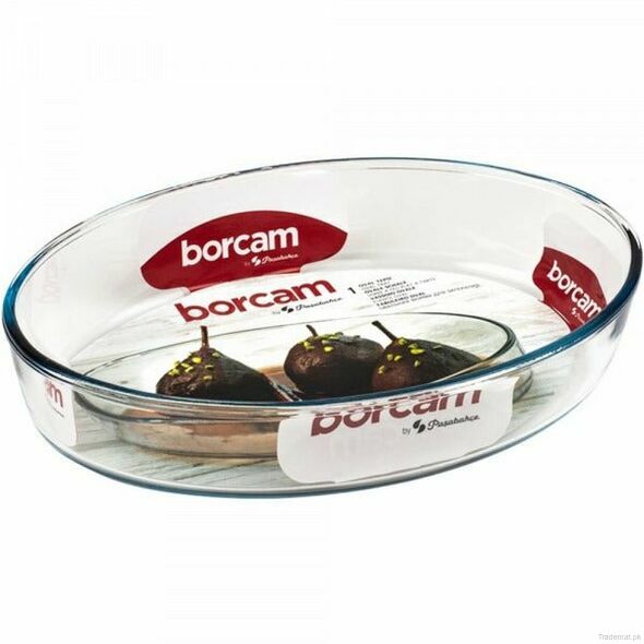 Borcam Serving Dish - Oval - Large- Serveware, Serving Dish - Trademart.pk
