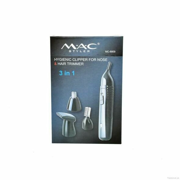 MAC Styler Hygienic Clipper Nose & Hair Trimmer, Hair Trimmer - Trademart.pk