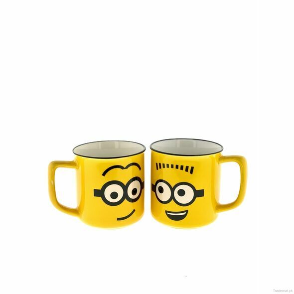 Minion Mugs - Set Of 02, Mugs - Trademart.pk