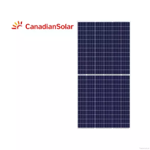 Canadian Solar 425W Half Cut Poly Perc Solar Panel, Poly Crystalline Panel - Trademart.pk