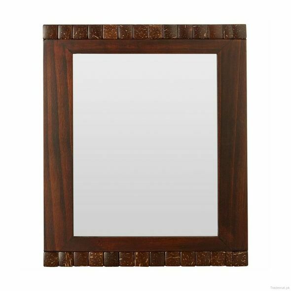 8 X 10" Box Detail Wood Photo Frame, Picture Frames - Trademart.pk