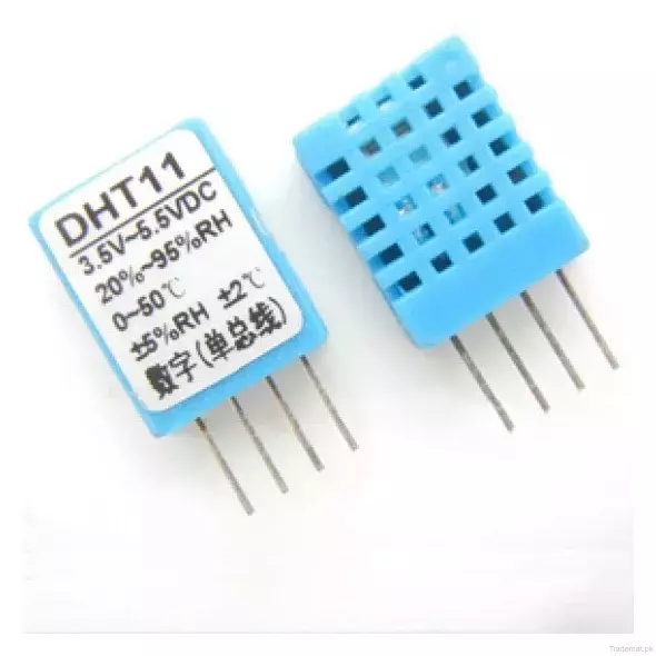 DHT11 Temperature & Humidity Sensor, Temperature - Humidity - Trademart.pk