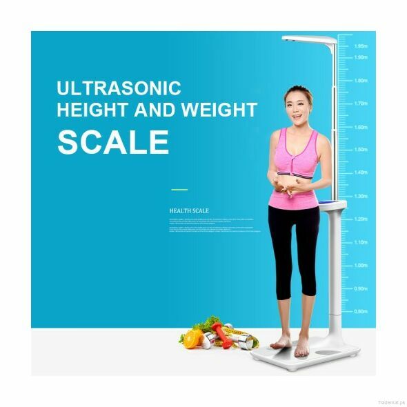 Digital Ultrasonic Height / Weight & Scale  Model H01 China, Height & Weight Machines - Trademart.pk