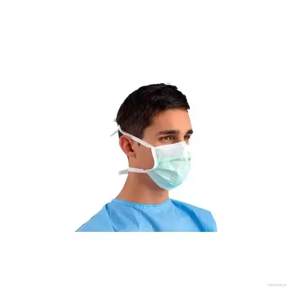 Medical 3 Ply Face Masks With Strings Level 3, Surgical Masks - Trademart.pk