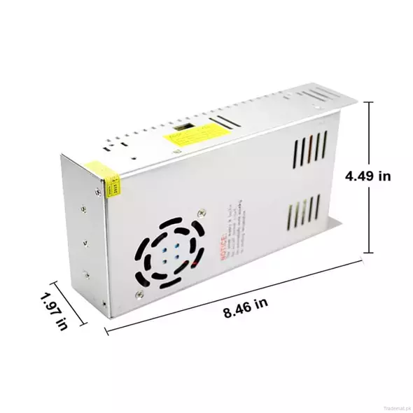 24V 15A Switching Power Supply SMPS, AC - DC Power Supply - Trademart.pk