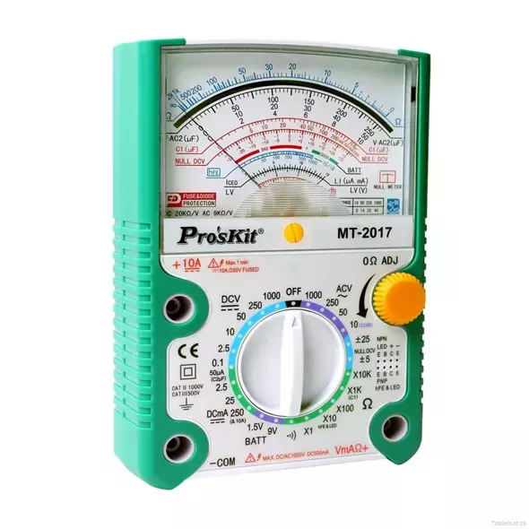 Proskit Analog Multimeter MT2017, Analog Multimeter - Trademart.pk