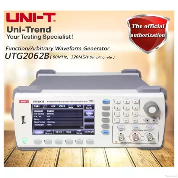 General Function Generator UNI T UTG2062B, Function Generators - Trademart.pk
