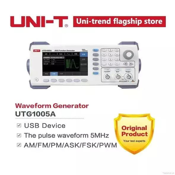DDS Function Generator UNI T UTG1005A, Function Generators - Trademart.pk