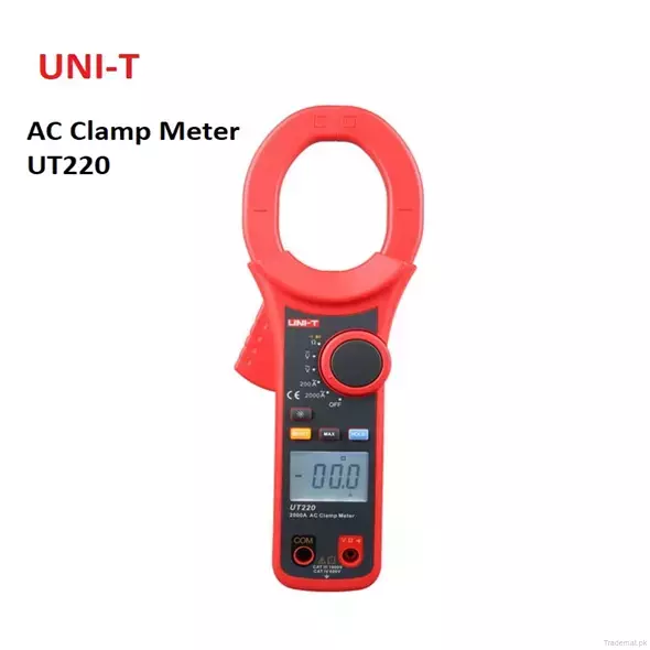 AC Clamp Meter 2000A UNI T UT220, Clamp Meters - Trademart.pk
