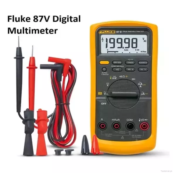 Fluke 87V Handheld True RMS Digital Multimeter, Digital Multimeter - Trademart.pk