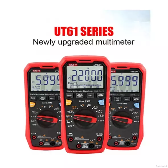 UT161B 1000V True RMS Digital Multimeter, Digital Multimeter - Trademart.pk