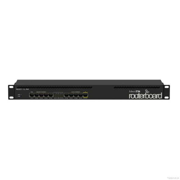 MikroTik RB2011iL-RM Ethernet Router, Network Routers - Trademart.pk