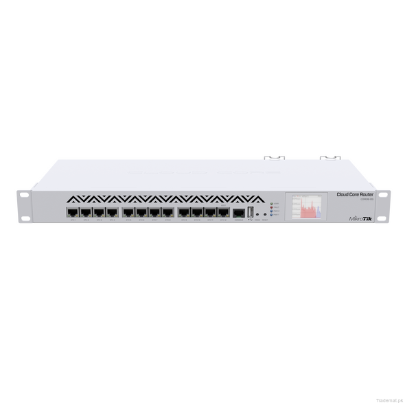 MikroTik CCR1016-12G Ethernet Router, Network Routers - Trademart.pk