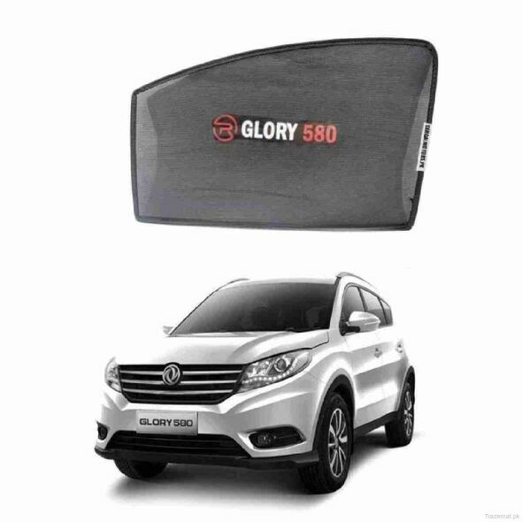 Glory Side Sunshade With Logo Model 2018 to 2019, Sun Shades - Curtains - Trademart.pk