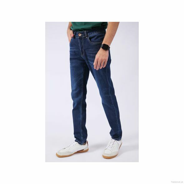 Stretch Slim Fit Denim, Men Jeans - Trademart.pk