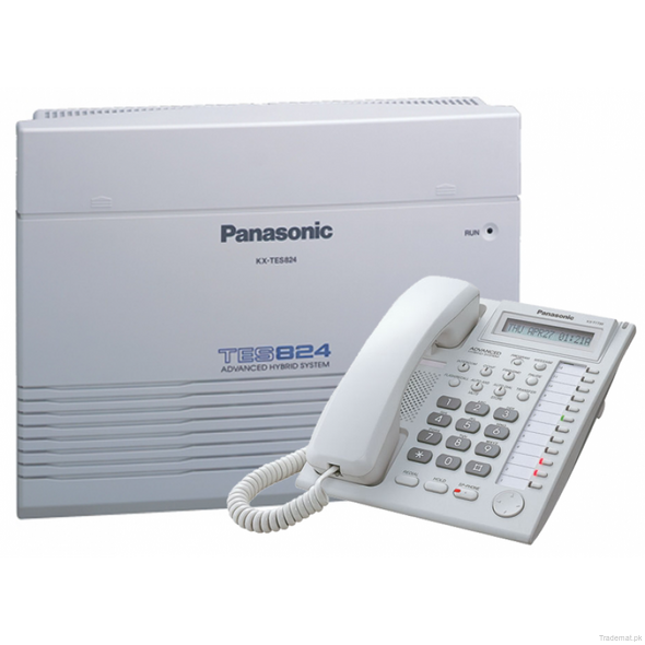 Panasonic KX-TES824 Advanced Hybrid PBX, Hybrid PABX (TDM + IP) - Trademart.pk