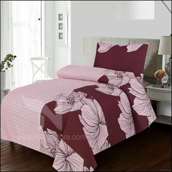 Single Bed Sheet Design 314, Single Bed Sheet - Trademart.pk