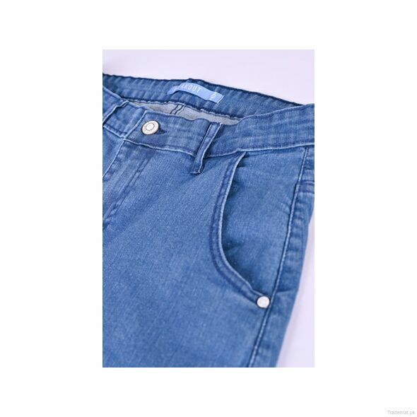Light Weight Solid Denim, Women Jeans - Trademart.pk
