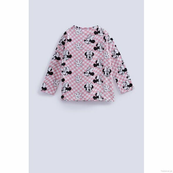 Girls Minnie Mouse Printed T-Shirt, Girls Tops & Tees - Trademart.pk