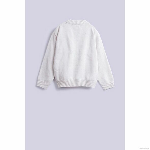 Girls Colorful Knitted Sweater, Girls Sweaters - Trademart.pk