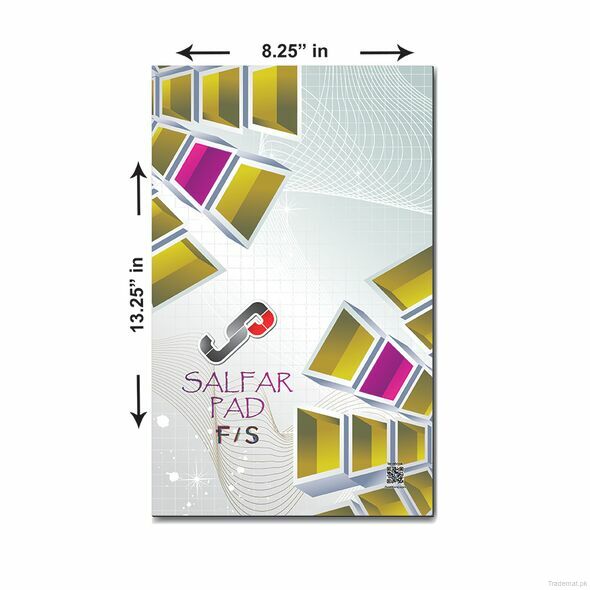 Salfar Writing Pad Foolscap, Writing Pad - Trademart.pk