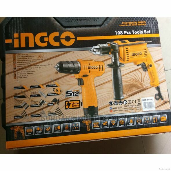 Ingco 108PCS Tools SET HKTHP11081, Power Tool Set - Trademart.pk