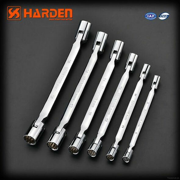 Harden Double Socket WrenchSize10 x 11mm, Wrenches - Trademart.pk
