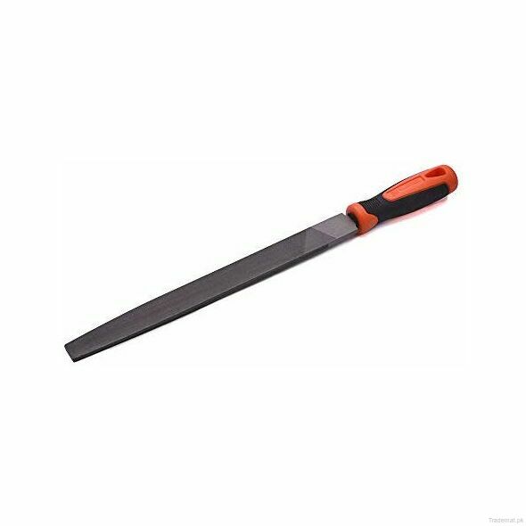 Harden Flat smooth file with soft handle Size 12", Hand Files - Trademart.pk