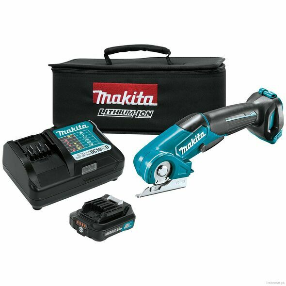 Makita PC01R3 12-Volt CXT 1/4-Inch 2.0Ah Multi-Purpose Cordless Multi-Cutter Kit, Power Shears - Trademart.pk