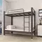 Adults Bunk Bed Double Decker Bed Iron Double-Deck Bed Steel Single Hostel Metal Dormitory Letto Matrimoniale Castello, Bunk Bed - Trademart.pk