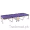 Four Folding Bed Suede Fabric Folding Furniture Foldable Bed, Folding Bed - Trademart.pk