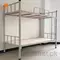 a Double Deck Removable Structural Steel Frame Bed for Common Use in Dormitories, Bunk Bed - Trademart.pk