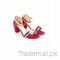 Blue Pearl Women Red Heel, Party Shoes - Trademart.pk