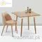 Rectangle Wooden Dining Table Metal Leg Modern Nordic Table, Dining Tables - Trademart.pk