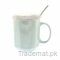 Sky Blue Marble Glazed Coffee Mug, Mugs - Trademart.pk