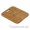 Bamboo Rounded Chopping Board With Handle, Chopping Board - Trademart.pk