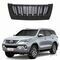 Toyota Fortuner 2017 to 2020 Front Grill Mesh Mat Black with Led, Front Bumper Grills - Trademart.pk