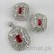 ARY Naqrah 925 Silver Pendant Set with Earrings, Pendant - Pendant Set - Trademart.pk